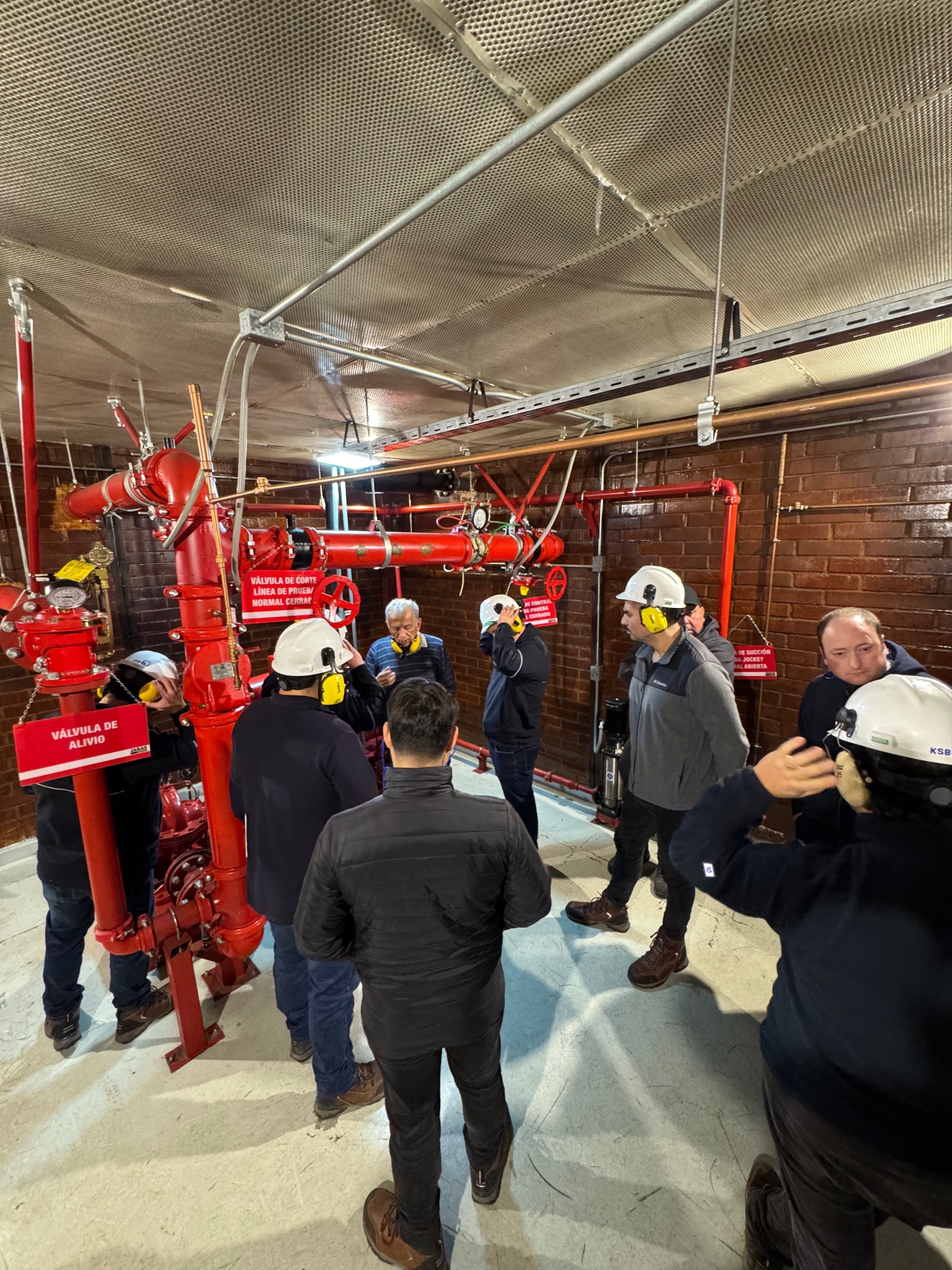 Sala de capacitación Clarke Fire